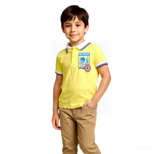 Spaceman T-Shirt Yellow