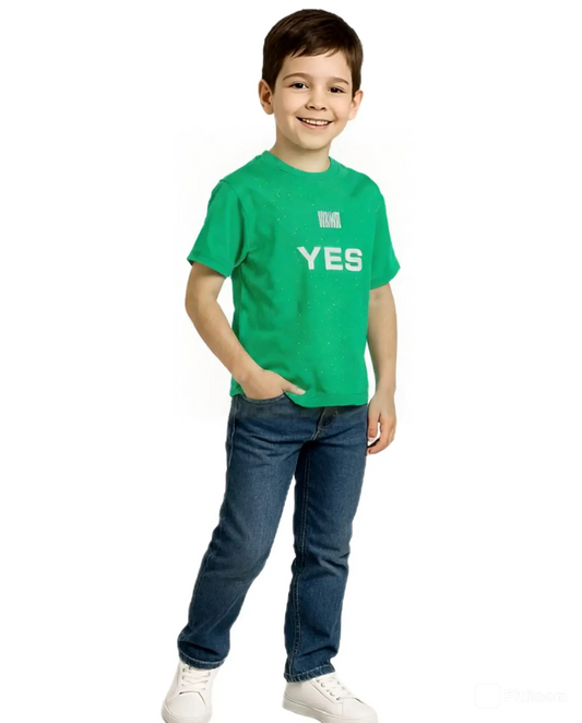 YES NO BARCODE T-SHIRT