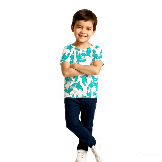 CASUAL DHOLPIN T SHIRT #125