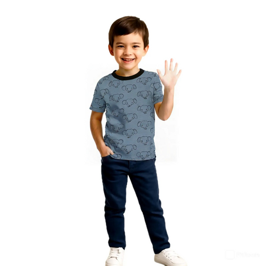 CASUAL T SHIRT ELEPHANT #125