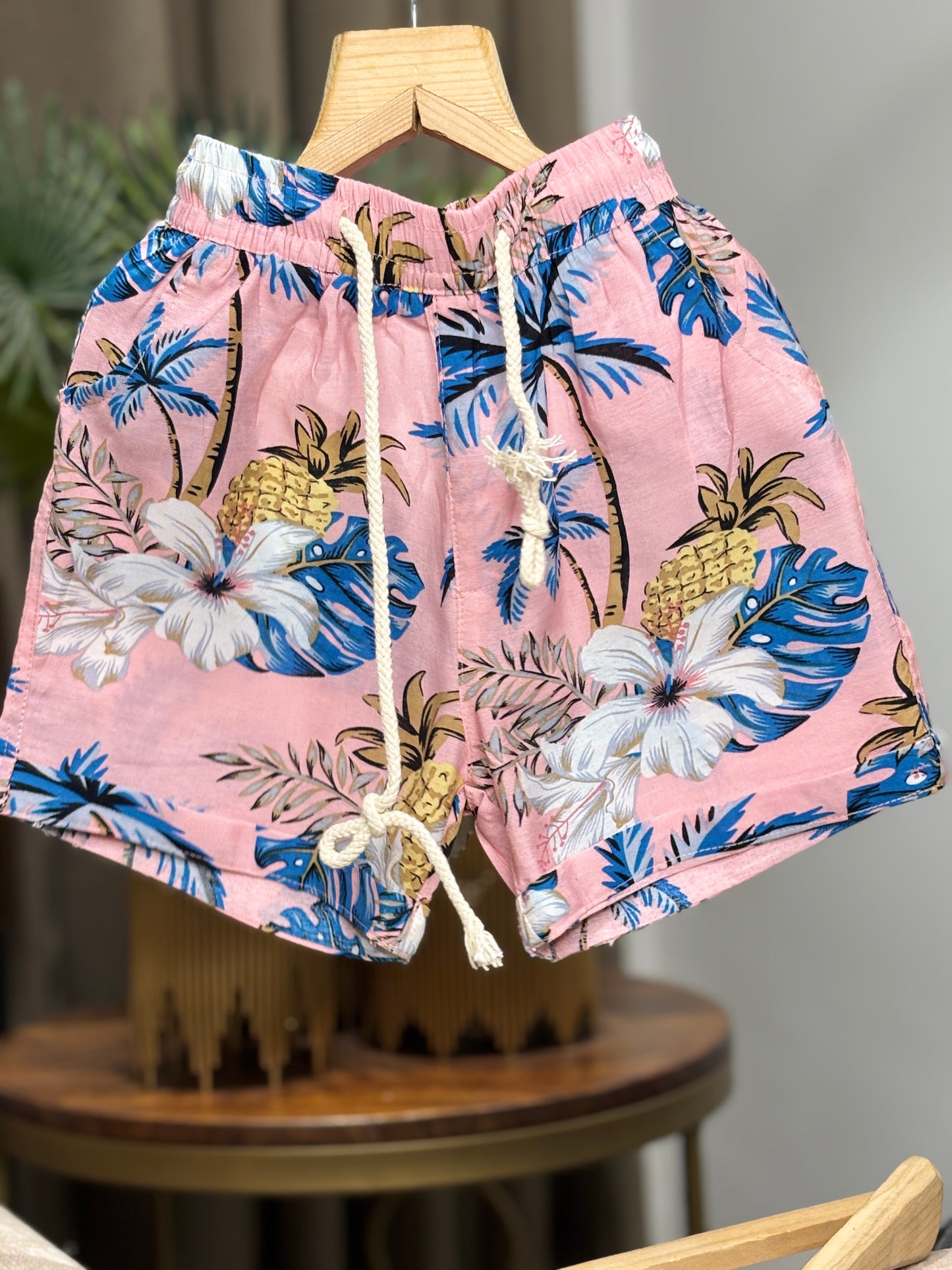 PRINTED C-ORD SET PINK