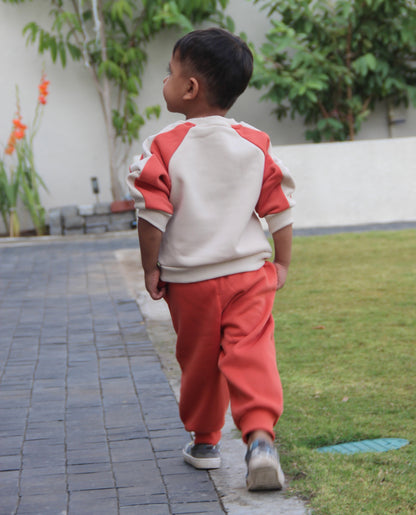 BEAR PULLOVER JOGGER COORD SET