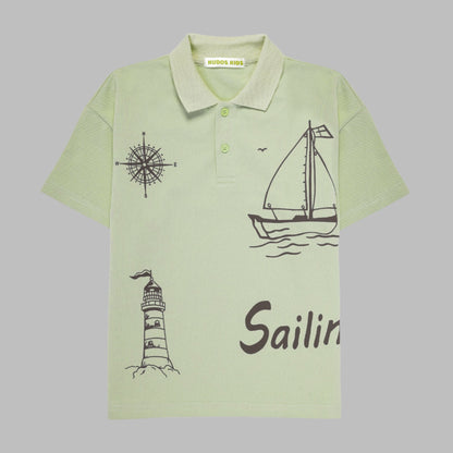 SALING GREEN T SHIRT