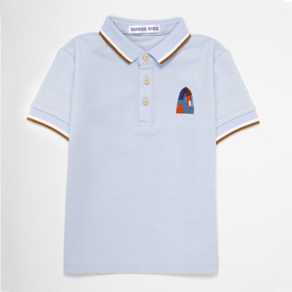 CAP T SHIRT BLUE