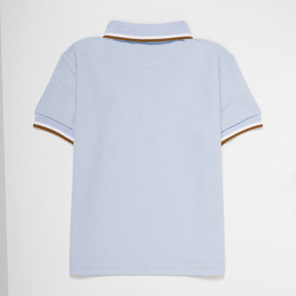 CAP T SHIRT BLUE
