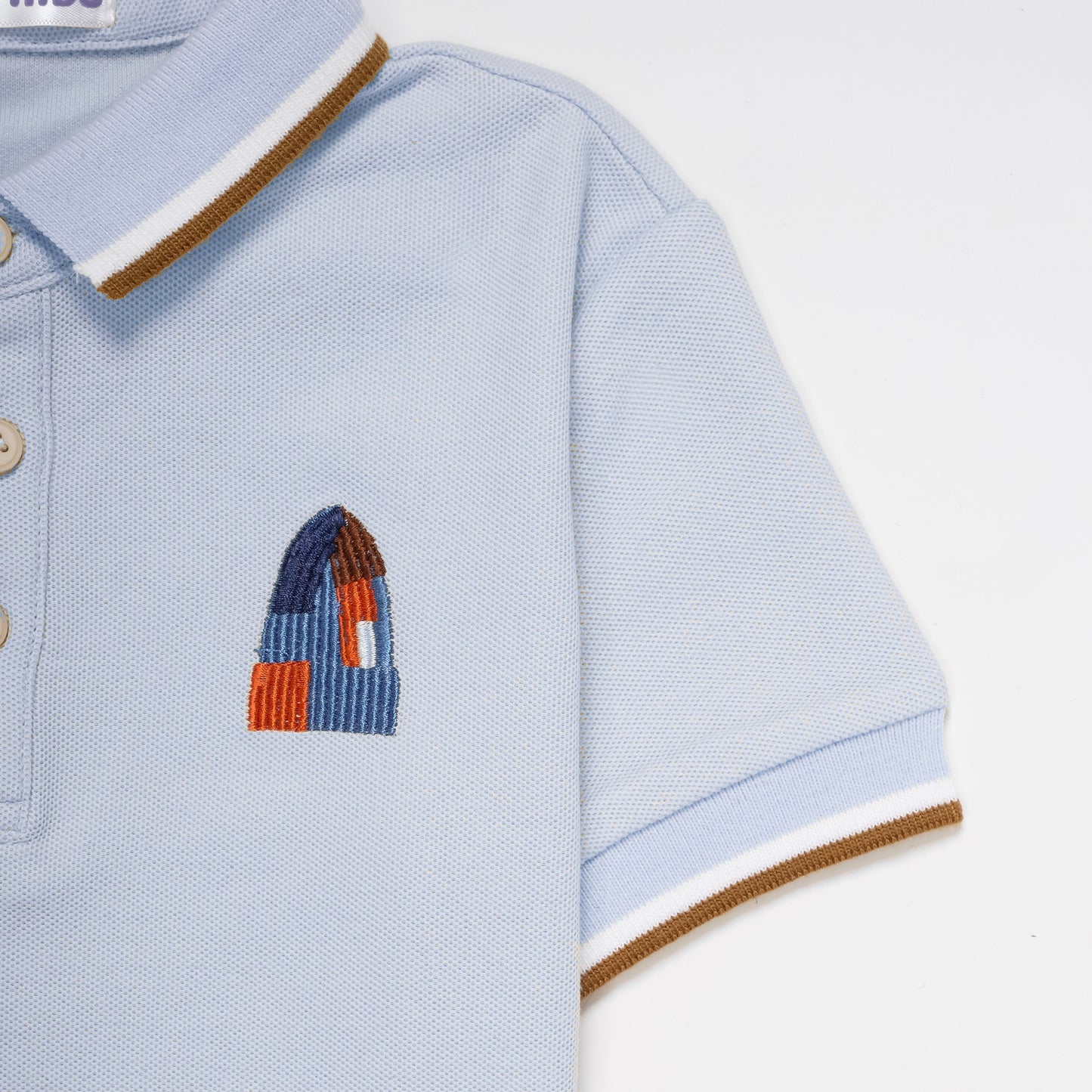 CAP T SHIRT BLUE