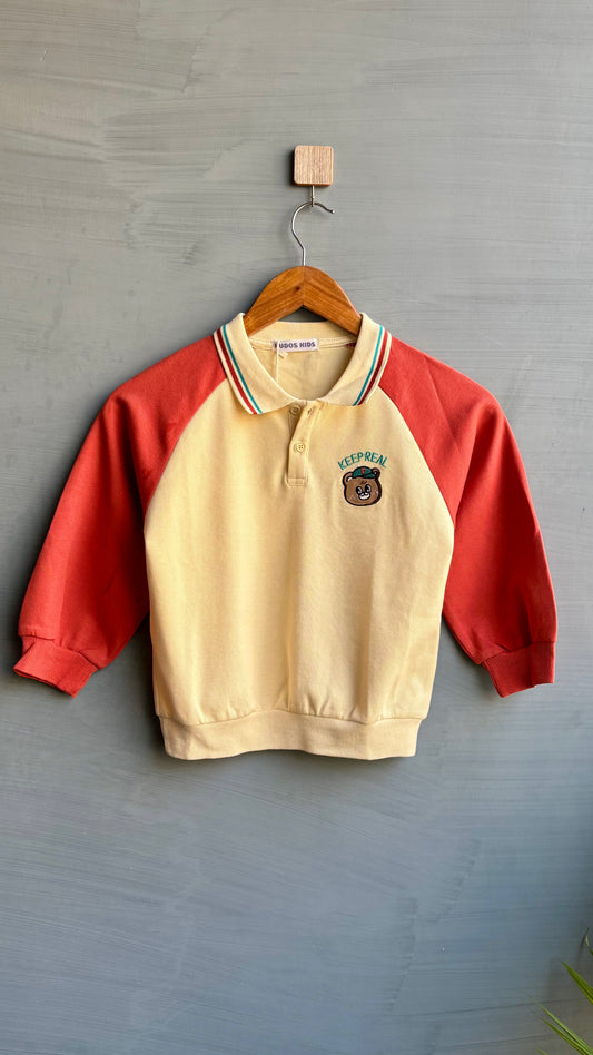 PREMIUM PULLOVER RED #110