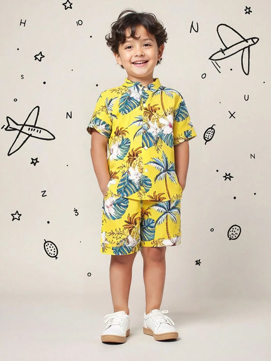 PRINTED C-ORD SET YELLOW