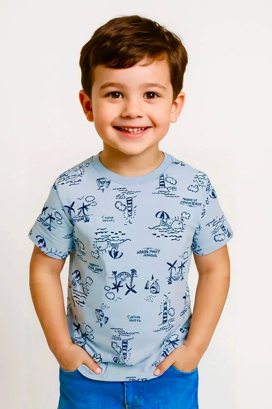 T-SHIRT #236 BLUE