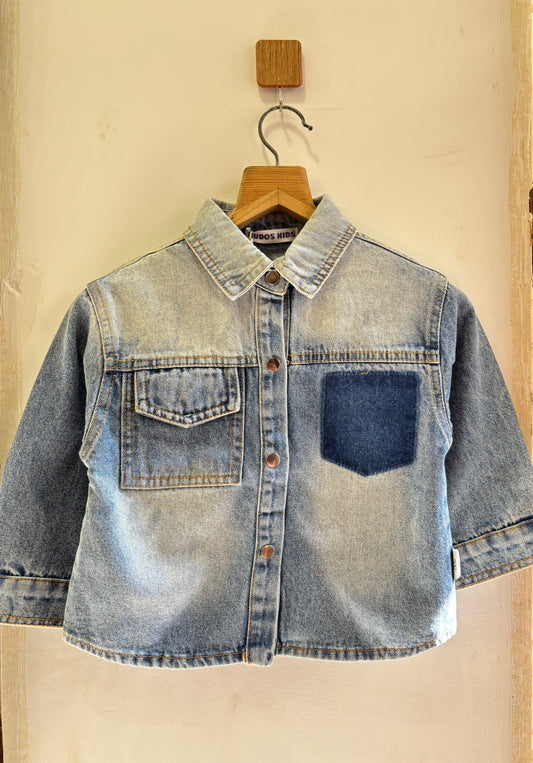 DENIM SHIRT LIGHT BLUE #196