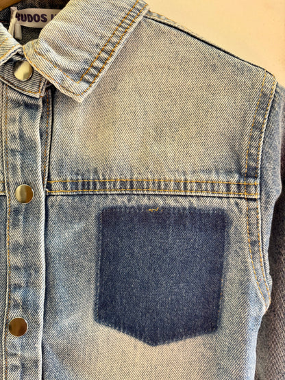 DENIM SHIRT LIGHT BLUE #196