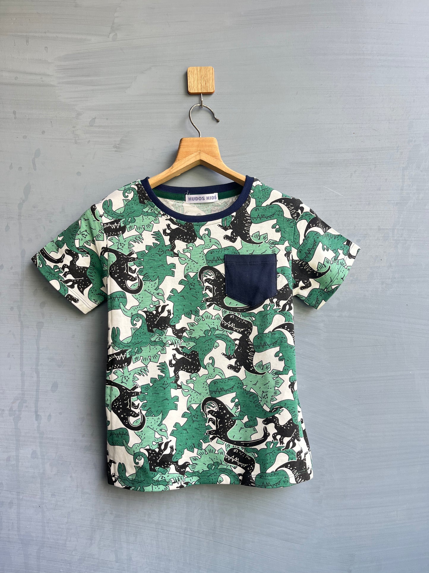 236 DINOSAUR PRINT T SHIRT