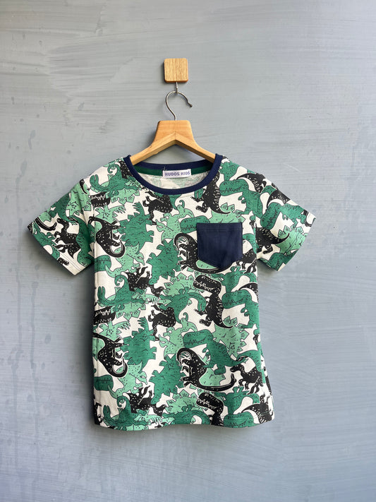 236 DINOSAUR PRINT T SHIRT