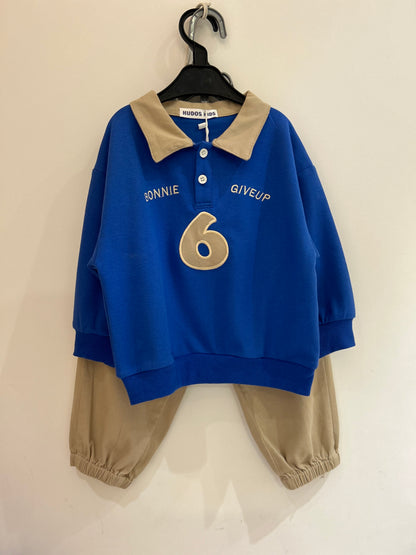 BONNIE COORD SET BLUE #103