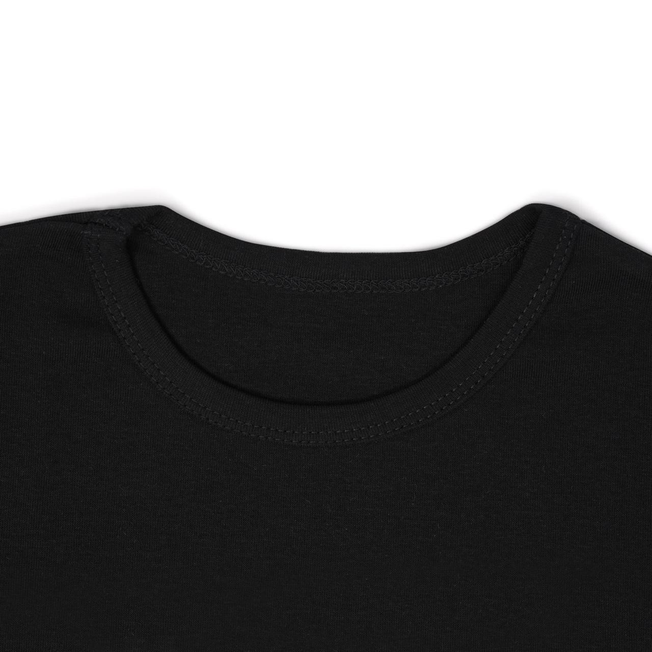 CASUAL BLACK TSHIRT #125