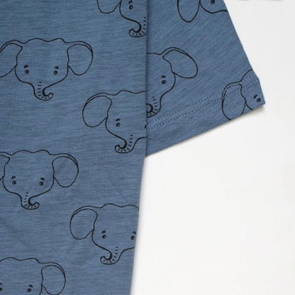 CASUAL T SHIRT ELEPHANT #125