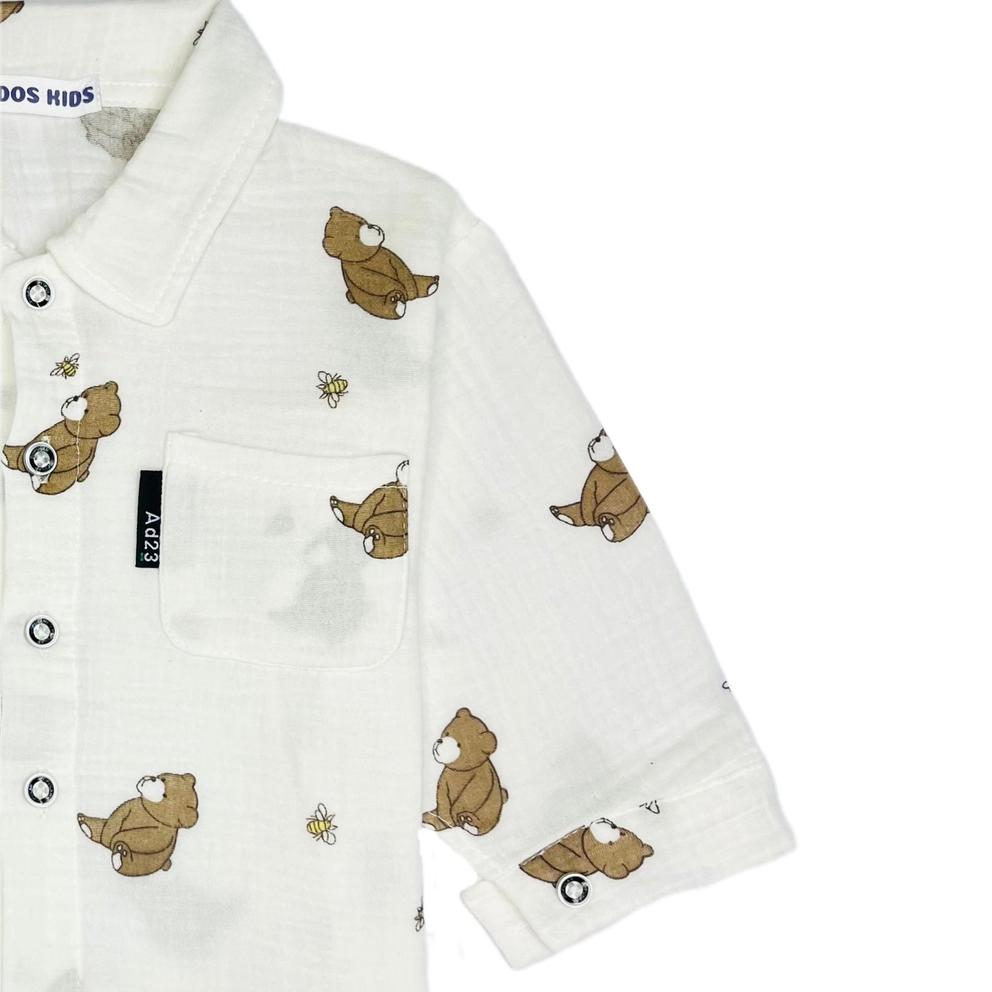 LINEN SHIRT WHITE #155