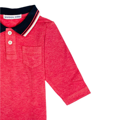 FULL SLEEVES T-SHIRT RED
