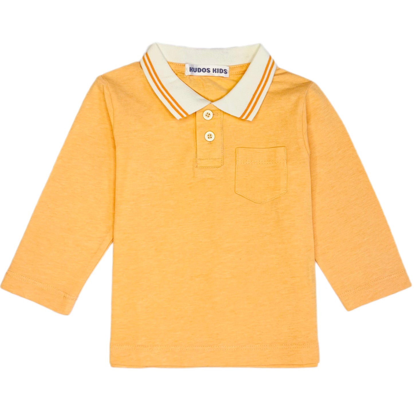 COLLAR T-SHIRT ORANGE