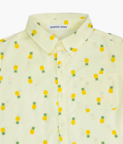 PINEAPPLE PRINT T SHIRT #160