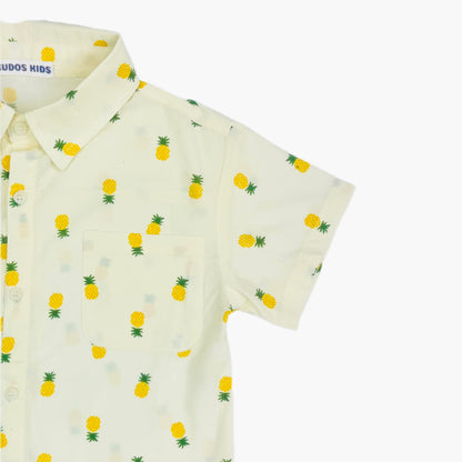 PINEAPPLE PRINT T SHIRT #160